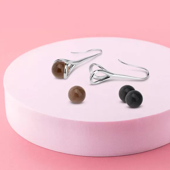 Outlet Melano Cateye Evil Eye Oorbellen Set Oorbellen