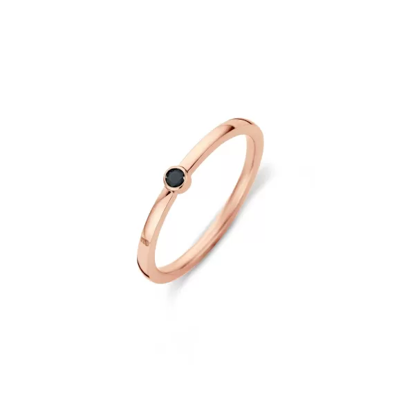 Shop Melano Friends Mini Cz Ring Black Ringen
