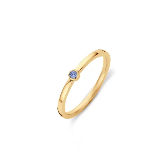 Clearance Melano Friends Mini Cz Ring Jeans Blue Ringen
