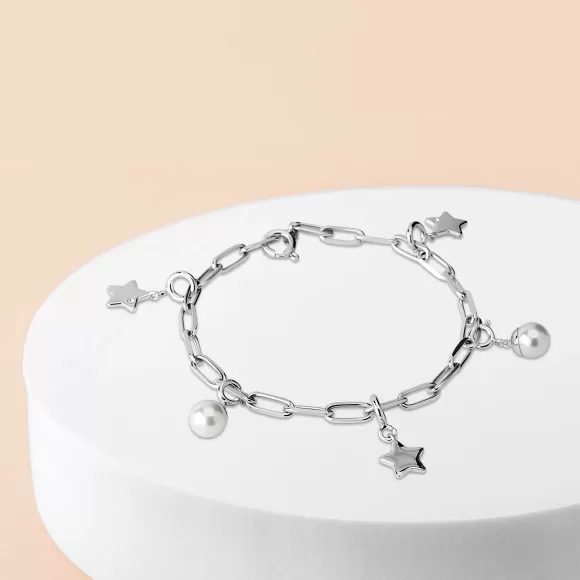 Flash Sale Melano Ornaments Christmas Charms Armband Set Zilver Armbanden