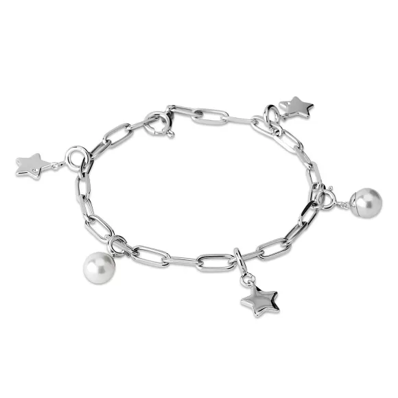 Flash Sale Melano Ornaments Christmas Charms Armband Set Zilver Armbanden