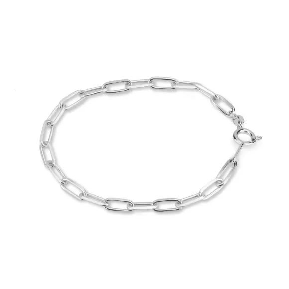 Online Melano Ornaments Diamond Paperclip Armband Armbanden