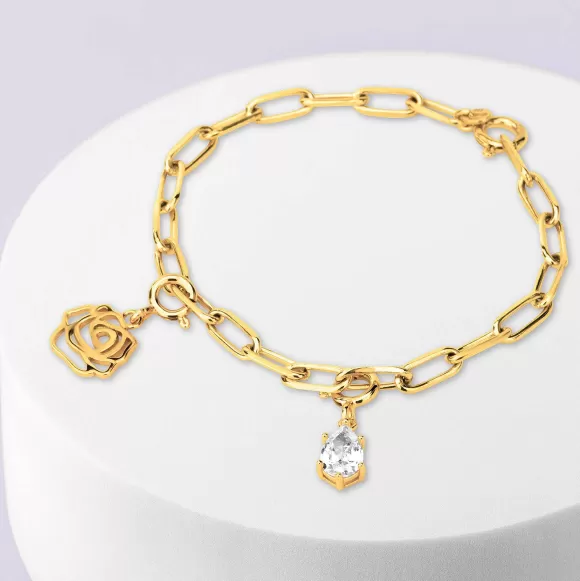 Shop Melano Ornaments Rosy Elegance Armband Set Armbanden
