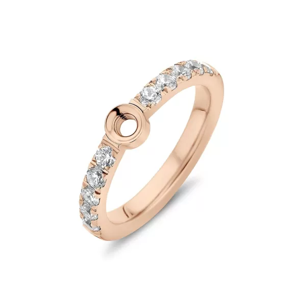 Outlet Melano Twisted Crystal Ring Ringen