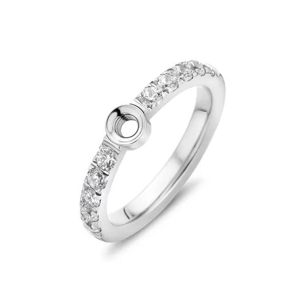 Outlet Melano Twisted Crystal Ring Ringen