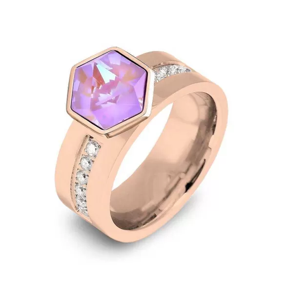 Best Sale Melano Twisted Flat Basic Cz Ring Ringen