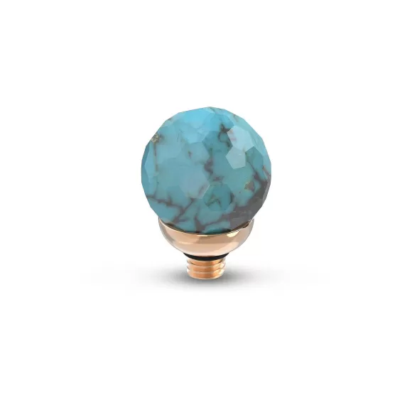 Cheap Melano Twisted Gemstone Facet Ball Steentje Steentjes