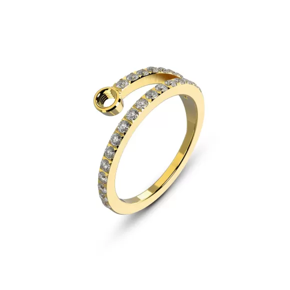 Shop Melano Twisted Tamina Cz Ring Ringen