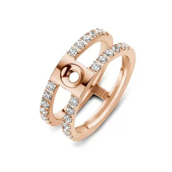 Outlet Melano Twisted Trista Cz Ring Ringen