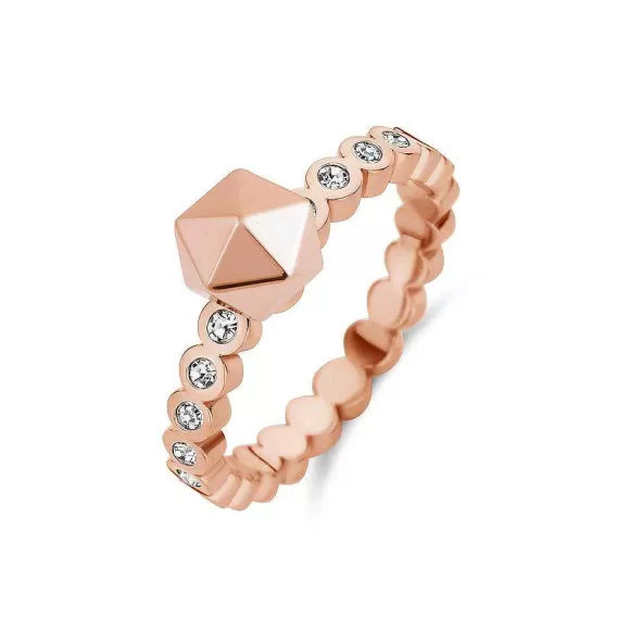 Store Melano Twisted Wave Cz Ring Ringen