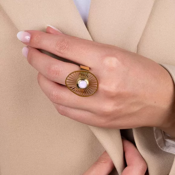 Store Melano Vivid Vaya Frame Ring Ringen